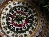تارت مالح ب اللبنه
