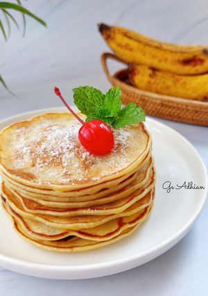 Foto resep Pancake Pisang