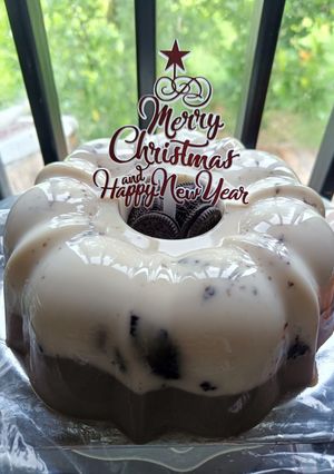 Foto resep Puding oreo lapis milo