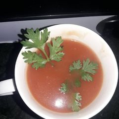 A picture of Mix veg soup.