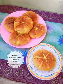 Foto resep Korean Garlic Cream Cheese Bread