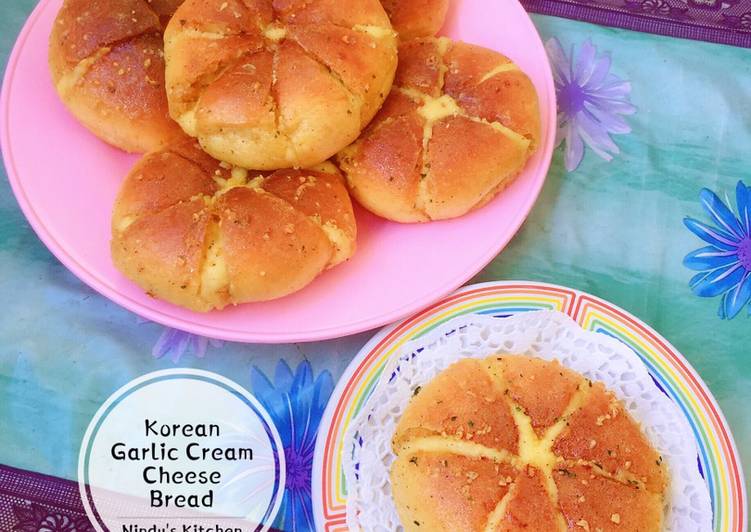 Resep Korean Garlic Cream Cheese Bread Anti Gagal
