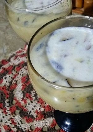A picture of Muharram's special sharbat.