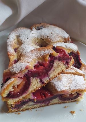 Una foto de Budín con Ciruelas Frescas