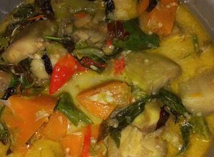 Foto resep Lodeh terong labu daun so