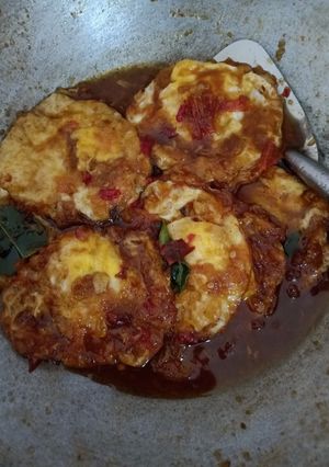 Foto resep Telur bumbu merah