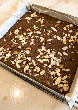 Foto resep Brownies panggang no mixer no ribet