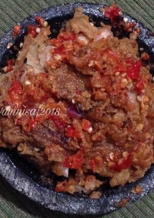 Foto resep Sambel Ayam Geprek