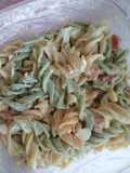Ensalada fría de espirales
