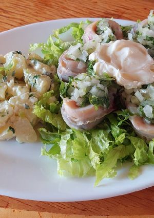 Una foto de Locos con papas mayo