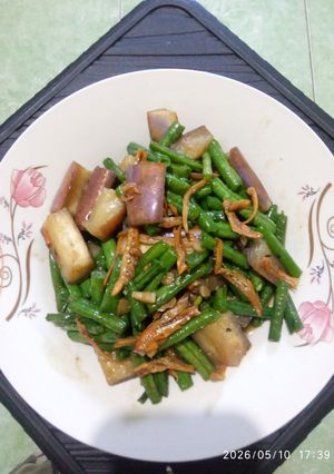 Foto resep Tumis Kacang Panjang dan Terong