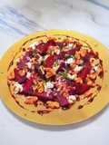 Roast beetroot with Goat’s cheese and walnuts