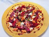 Roast beetroot with Goat’s cheese and walnuts