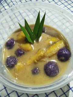 Foto resep Kolak Biji Salak Ubi Ungu