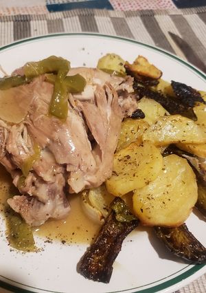Una foto de Pollo a la Mele