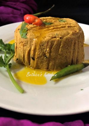 A picture of Echore Bata (Raw Jackfruit Chutney - Bong style).