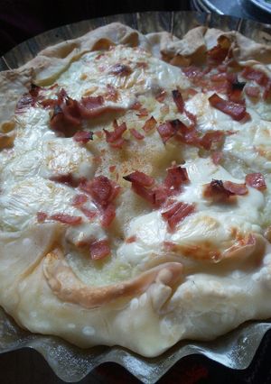 Una foto de Tarta de papa y queso