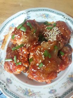 รูปของ ไก่ทอดเกาหลี / บอนชอน