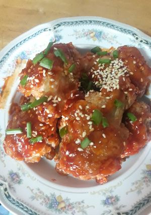 รูปของ ไก่ทอดเกาหลี / บอนชอน