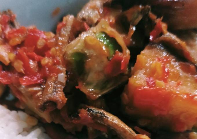 Resep Balado Pete Terong Teri Pedas Manis Oleh Norlaila Syari Cookpad