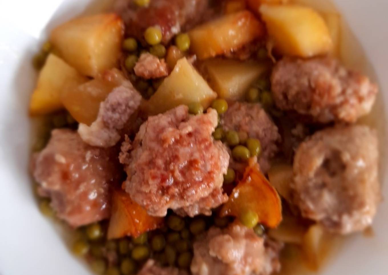 Albóndigas con patatas