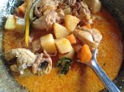 Gambar kari kentang wortel