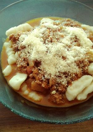 Una foto de Ñoquis caseros!!!