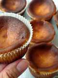 ชีสเค้กหน้าไหม้ มินิมัฟฟินส์ - Basque Burnt Cheese Cake mini muf