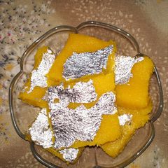 A picture of Mango burfi.