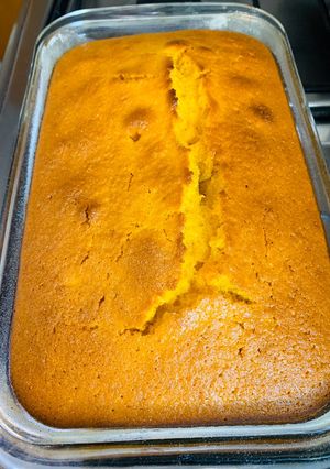 Una foto de Budín de zanahoria y naranja