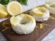 Una foto de donuts de avena al horno