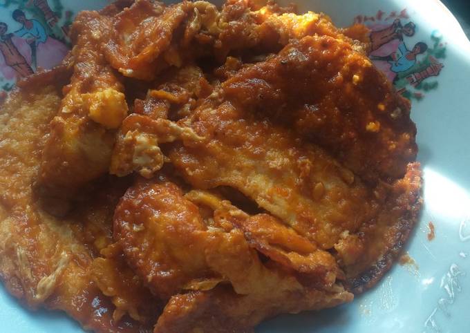 Yuk intip, Cara mudah memasak Telur balado simpel dijamin sedap