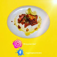 A picture of Pork Adobar with Lemon.