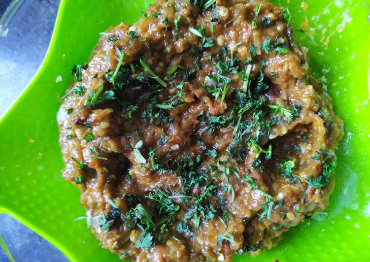 Recipe of Any-night-of-the-week Baingan ka bharta