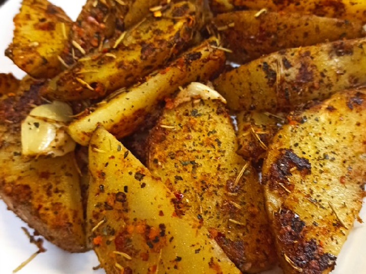 Resep Potato Wedges tanpa oven Anti Gagal