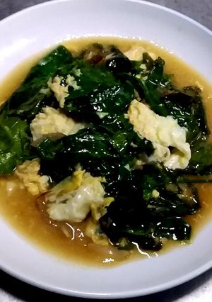 รูปของ ผักเหลียงผัดไข่