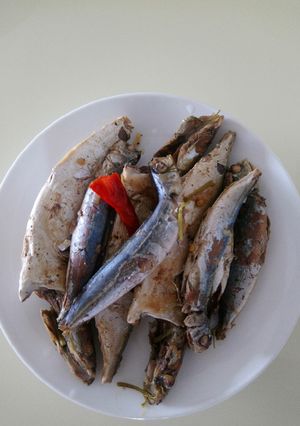 Hình của món Cá nục kho nước tương và dấm.