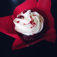 A picture of Red Velvet Cupcakes.