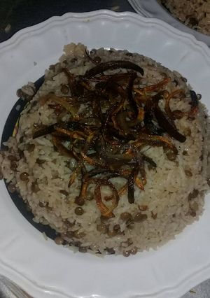 صورة لوصفة مجدرة ارز