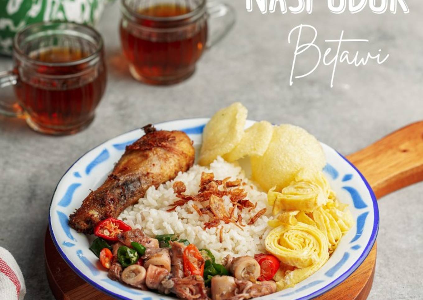 Nasi Uduk Betawi Rice Cooker