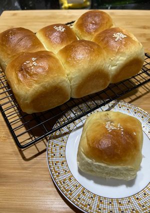 Foto resep Roti Sobek / Soft Dinner Rolls