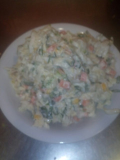 A picture of Vegetable or garden salad.