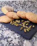 Galletas de jengibre y cardamomo
