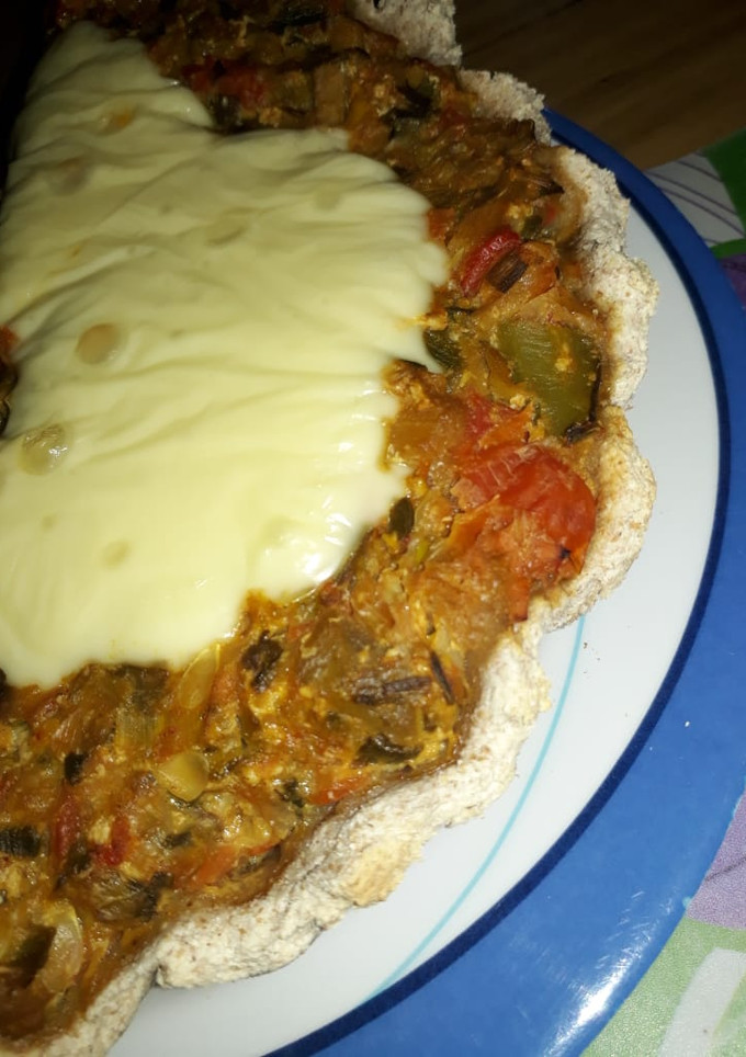 Una foto de Tarta vegetariana