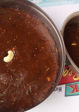 A picture of Jackfruit Halwa.