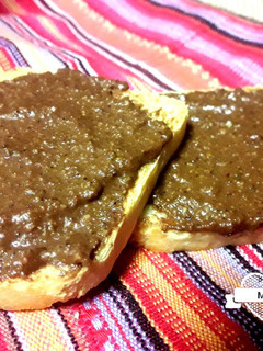 Una foto de Nutella casera