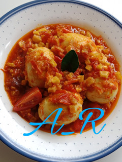 Foto resep Balado telur kentang