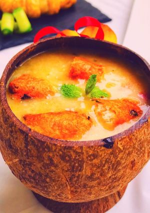 வடைகள் நீந்தும் நோன்பு கஞ்சி (Nonbu kanji recipe in tamil) செய்முறை முக்கிய புகைப்படம்