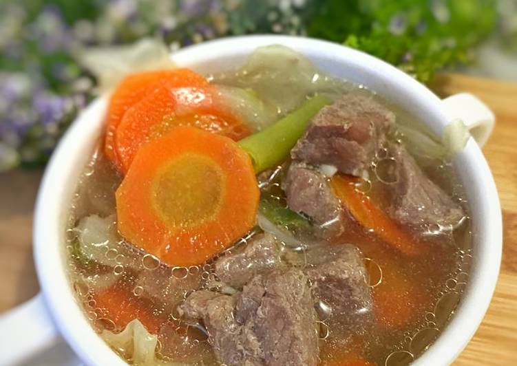 Saikoro Wagyu Soup simple