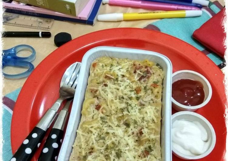 Resep Macaroni Schotel Gongso Anti Gagal